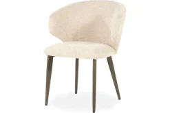 Eetkamerstoelen-Eleonora Meubelen Eetkamerstoel Beige Niata 96472 Mateo