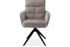 Eetkamerstoelen-Tower Living Eetkamerstoel Beige Rosora