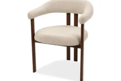 Sale Eetkamerstoel Beige Walnut Takumi Eetkamerstoelen