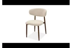 Eetkamerstoelen-Studio Japandi Eetkamerstoel Beige Walnut Kumo