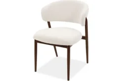 Clearance Eetkamerstoel Beige Walnut Asento Eetkamerstoelen