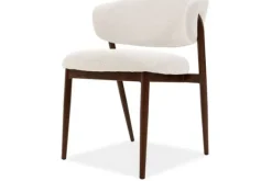 Clearance Eetkamerstoel Beige Walnut Asento Eetkamerstoelen