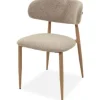 Eetkamerstoel Boucle Beige Natural Kaito Eetkamerstoelen