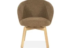 Eetkamerstoelen-Eleonora Meubelen Eetkamerstoel Bruin 96468 Livia