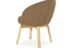 Eetkamerstoelen-Eleonora Meubelen Eetkamerstoel Bruin 96468 Livia