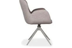 Eetkamerstoelen-Label51 Eetkamerstoel Bruin DX-74.053 Lasse