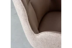 Eetkamerstoelen-Label51 Eetkamerstoel Bruin DX-74.053 Lasse