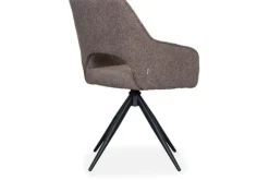 Eetkamerstoelen-Label51 Eetkamerstoel Bruin HU-77.021 Finley