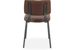 Sale Eetkamerstoel Bruin HU-77.038 Gusto Eetkamerstoelen
