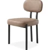 Eetkamerstoelen-Kaizen Design Eetkamerstoel Bull Liver - Black Ravon