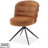 Hot Eetkamerstoel Caramel Brown Carro Eetkamerstoelen