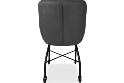 Outlet Eetkamerstoel Chicago Anthracite 11 Vanity Eetkamerstoelen