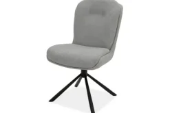 Eetkamerstoelen-Olijk Eetkamerstoel Chicago Grey Daniel