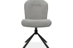 Eetkamerstoelen-Olijk Eetkamerstoel Chicago Grey Daniel