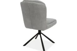 Eetkamerstoelen-Olijk Eetkamerstoel Chicago Grey Daniel