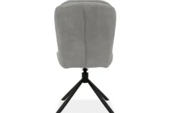 Eetkamerstoelen-Olijk Eetkamerstoel Chicago Grey Daniel