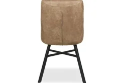 Eetkamerstoelen-Olijk Eetkamerstoel Chicago Truffle Harmount