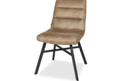 Eetkamerstoelen-Olijk Eetkamerstoel Chicago Truffle Harmount