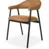 Outlet Eetkamerstoel Cognac CH-73.038 Amaze Eetkamerstoelen