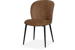 Eetkamerstoelen-Label51 Eetkamerstoel Cognac DX-74.058 Vino