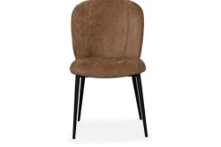 Eetkamerstoelen-Label51 Eetkamerstoel Cognac DX-74.058 Vino