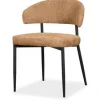Discount Eetkamerstoel Cognac HU-77.033 Bliss Eetkamerstoelen