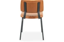 Eetkamerstoelen-Label51 Eetkamerstoel Cognac HU-77.037 Gusto