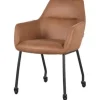 Hot Eetkamerstoel Cognac IH-50.200 Lenny Eetkamerstoelen