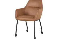 Hot Eetkamerstoel Cognac IH-50.200 Lenny Eetkamerstoelen