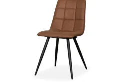 Eetkamerstoelen-Label51 Eetkamerstoel Cognac LN-87.003 Bistro