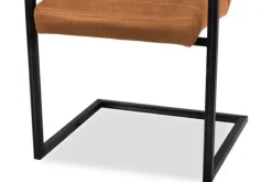 Eetkamerstoelen-Tower Living Eetkamerstoel Cognac Rocca