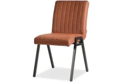 Eetkamerstoelen-Label51 Eetkamerstoel Cognac UK-30.131 Matz
