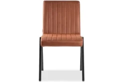 Eetkamerstoelen-Label51 Eetkamerstoel Cognac UK-30.131 Matz