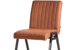 Eetkamerstoelen-Label51 Eetkamerstoel Cognac UK-30.131 Matz