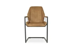 New Eetkamerstoel Cognac Wesley Eetkamerstoelen
