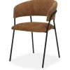 Eetkamerstoelen-Label51 Eetkamerstoel Cognac YN-83.008 Luuk