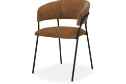 Eetkamerstoelen-Label51 Eetkamerstoel Cognac YN-83.008 Luuk