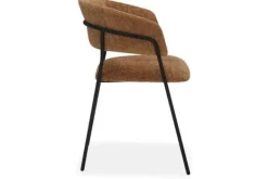 Eetkamerstoelen-Label51 Eetkamerstoel Cognac YN-83.008 Luuk