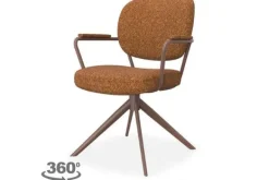 Eetkamerstoelen-Label51 Eetkamerstoel Coral GO-86.004 Basel