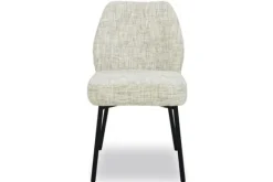 Eetkamerstoelen-Livingfurn Eetkamerstoel Cream Tess