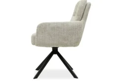 Eetkamerstoelen-Veyron Eetkamerstoel Cremona Creme Jari