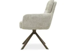 Eetkamerstoelen-Veyron Eetkamerstoel Cremona Creme Jari