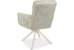 Eetkamerstoelen-Veyron Eetkamerstoel Cremona Creme Jari