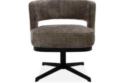 Hot Eetkamerstoel Cremona Fur Taupe Verto Eetkamerstoelen