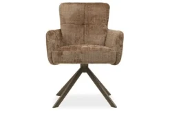 Discount Eetkamerstoel Cremona Taupe Jari Eetkamerstoelen