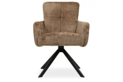 Eetkamerstoelen-Veyron Eetkamerstoel Cremona Taupe Jari