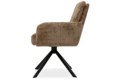 Eetkamerstoelen-Veyron Eetkamerstoel Cremona Taupe Jari