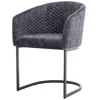 Online Eetkamerstoel Dark Grey Pellaro Eetkamerstoelen