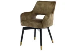 Eetkamerstoelen-Tower Living Eetkamerstoel Forest Green Lenno