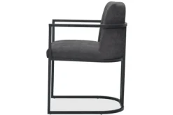 Eetkamerstoelen-Tower Living Eetkamerstoel Graphite Archi